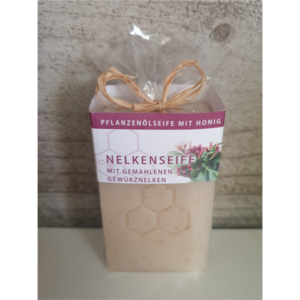 Nelkenseife mit Honig