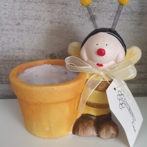 Bieno®Casa Keramikbiene mit Blumentopf