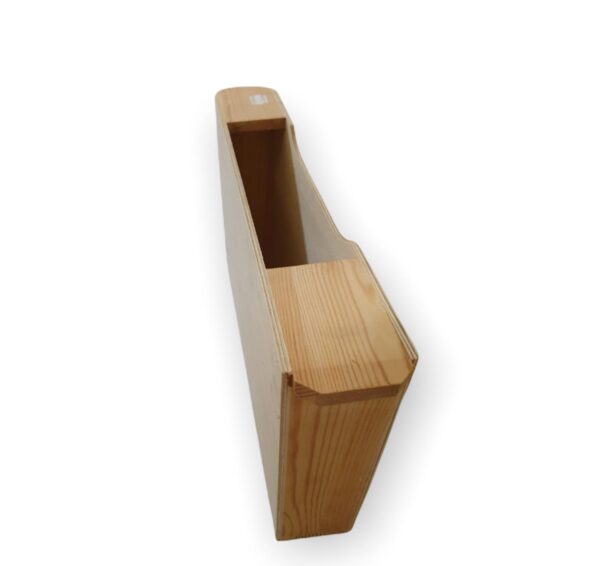 Futtertasche aus Holz
