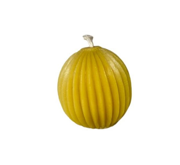 Kugel Kerze Gerippt