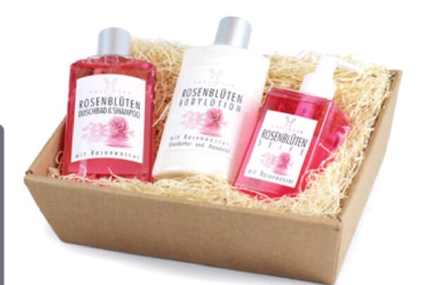 Geschenkset Rosenblüten