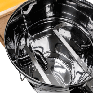 RuBee® Imkergrill in Smokerform aus Edelstahl
